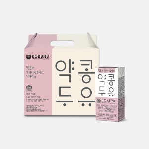 밥스누 달콤한 프리바이오틱스 약콩두유(190ml, 20팩)